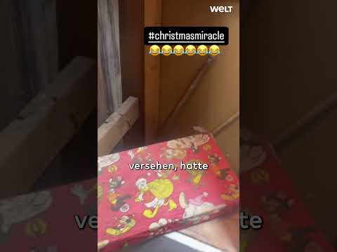 Video Thumbnail: WEIHNACHTSWUNDER: Unglaublich! 46 Jahre altes Weihnachtsgeschenk entdeckt! | WELT #shorts