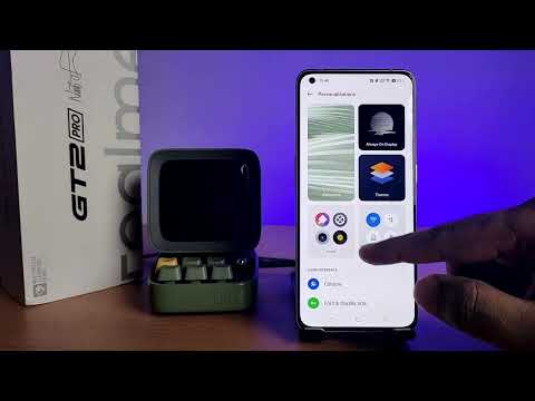 How to Change Icon Style and Reduce icon Size in Realme GT2 Pro