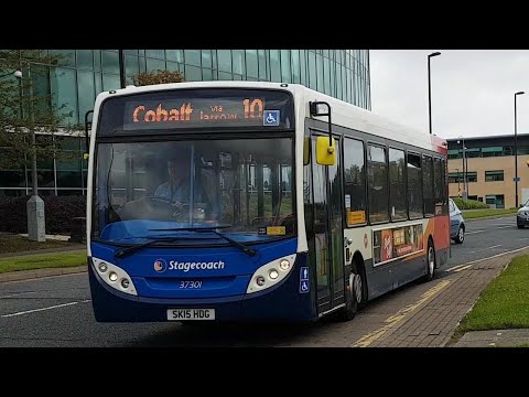 Via Tyne Tunnel: Route 10 | SK15HDG/37301 - Stagecoach North East: ADL Enviro 200