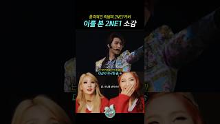 충격적인 빅뱅의 2NE1 커버, 이를 본 2NE1 소감, 지드래곤, 지디