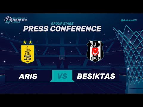 Aris v Besiktas Sompo Japan - Press Conference - Basketball Champions League