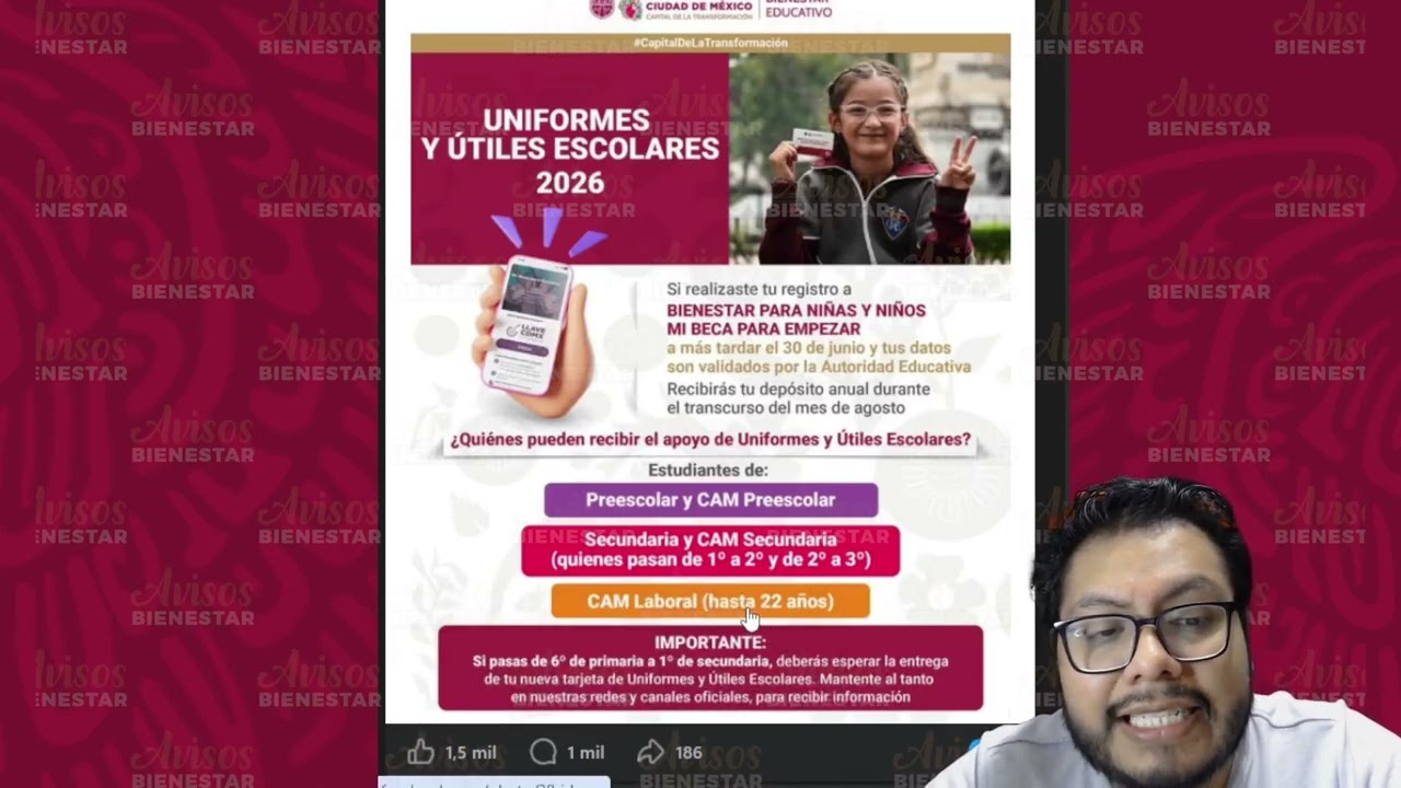 Si quieres recibir el pago de uniformes y útiles escolares tienes que saber esto papá, mamá
