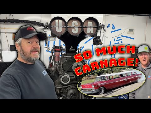 Cleetus McFarland’s limo engine carnage! 