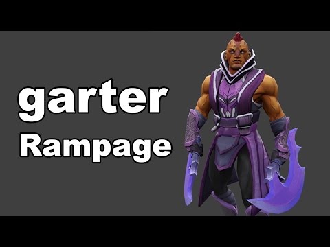 garter Anti Mage Rampage Europe East Dota 2