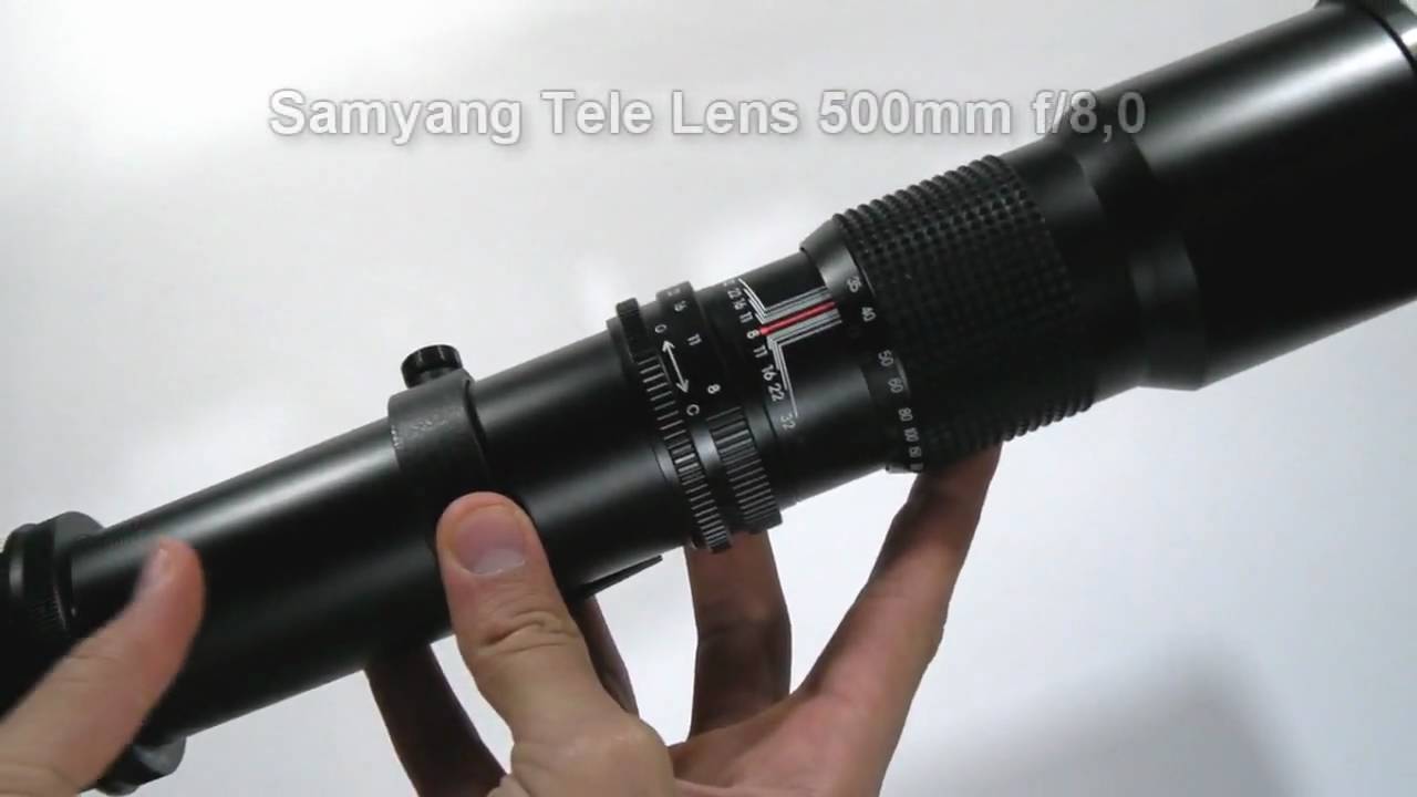 Объектив Samyang 500mm f/8 MC IF Present T-mount