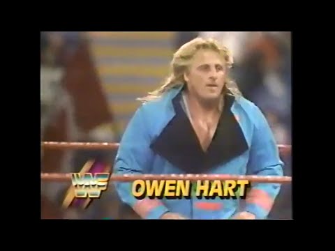 Owen Hart vs Iron Mike Sharpe   Wrestling Challenge June 20th, 1993