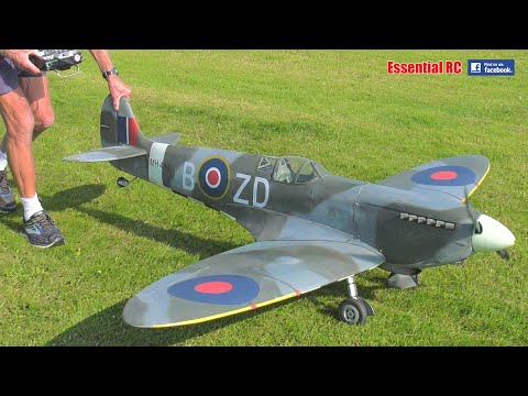 SPITFIRE !!! FLYING LEGENDS GIANT SCALE RC BRITISH SINGLE-SEAT FIGHTER