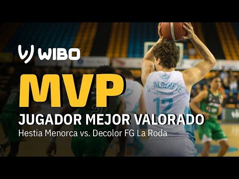🔥 Diego Alderete, WIBO MVP del Hestia Menorca 72-56 Decolor Fundación Globalcaja La Roda