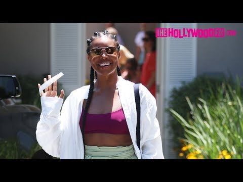 Gabrielle Union Attends Jennifer Klein's Annual Day Of Indulgence Party In Brentwood 8.11.19