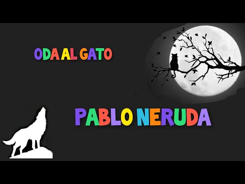 "ODA AL GATO" de PABLO NERUDA.