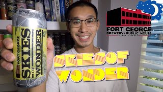 BEER REVIEW #235 - FORT GEORGE BREWING - SKIES OF WONDER &#39;DELIRIOUS&#39; IPA