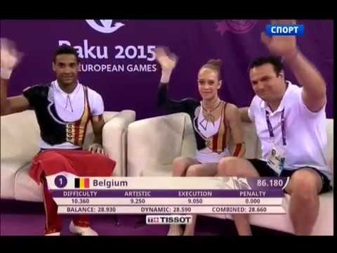 2015 European Games. AA Acrobatic and Rhythmic Gymnastics