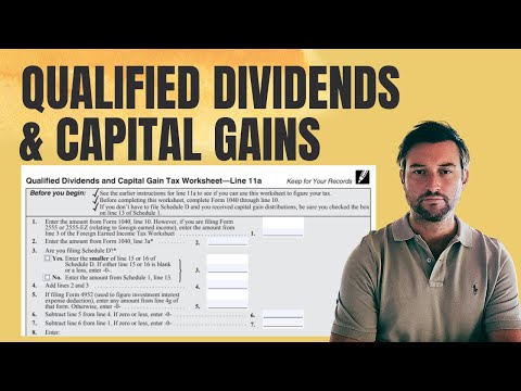 Qualified Dividend and Capital Gains Tax Worksheet?