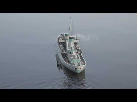 Graupner Premiumline Korvette der Flower-Class  "HMS Bluebell" Beier Soundmodul Part II