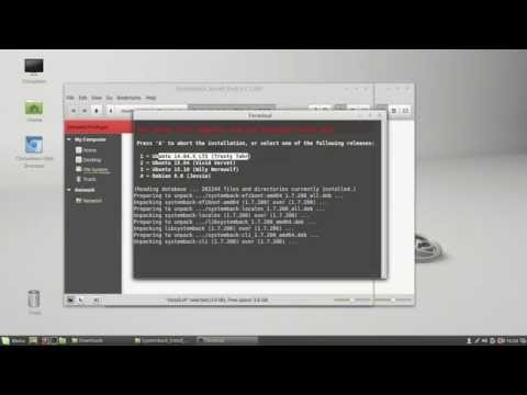 install systemback  linux mint 17.2