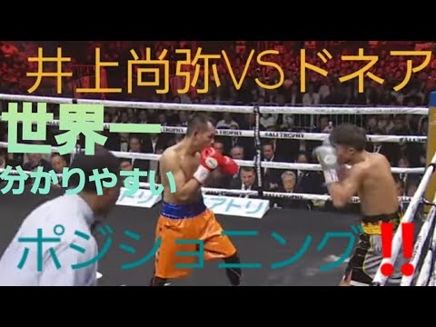 【世界一分かりやすい‼️】井上選手に学ぶポジショニング【格闘技】