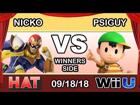 HAT 39 - Nicko (Captain Falcon) Vs. PSIGuy (Ness) Winners Side - Smash 4