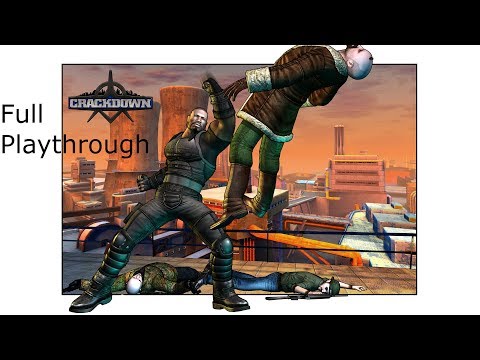 Crackdown 1 Full Playthrough [Xbox 360]