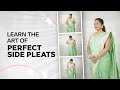 Secret Side Pleats Hack By Dolly Jain Saree Draping Tips Tricks