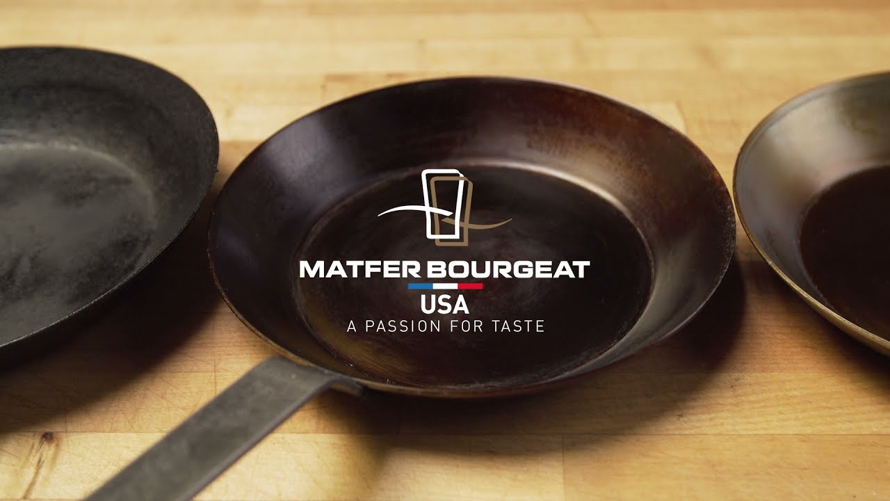 Matfer Bourgeat Tools of the Trade Black Carbon Steel Fry Pans 佳敏企業