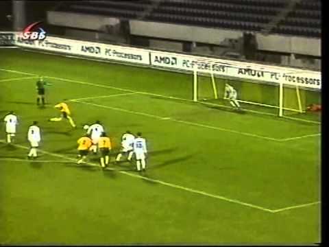 6-11-01 Fortuna Sittard - Cambuur: 2-1 (Beker)
