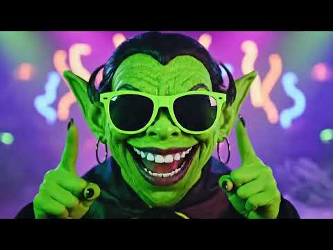 Creepy Crawly Creatures 👻💀🎃 | Funky Halloween Dance Party Song🕷️🦇💜