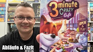 3 minute Crazy Café (Kosmos) - Kooperatives Kartenspiel mit 9 Minuten Spielzeit