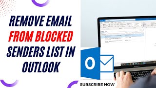How to Remove Email From Blocked Senders List In Outlook | Remove Blocked Email In Outlook