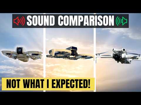 DJI Flip v DJI Mini 4 Pro v DJI Neo - Sound Comparison Test