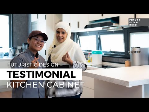 Testimonial Kitchen Cabinet: Futuristic Design