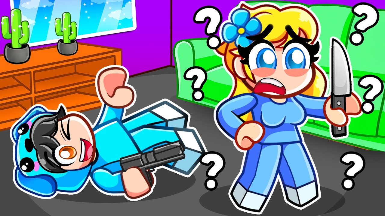 Faking My Death In Roblox MM2 With MY CRAZY FAN GIRLS…