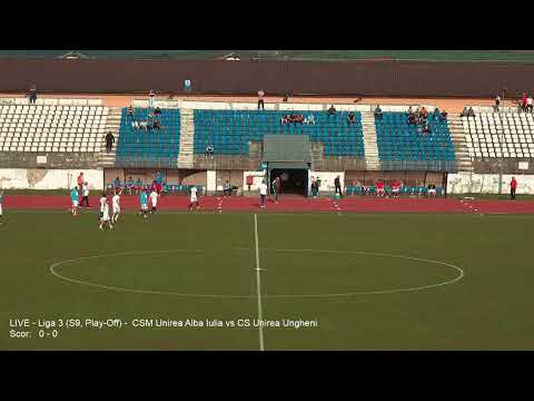LIVE - Liga 3 (S9, Play-Off) -  CSM Unirea Alba Iulia vs CS Unirea Ungheni
