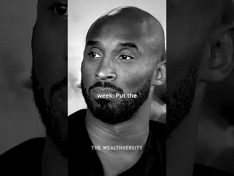 "I train for 2-3 hours every day" - Kobe Bryant