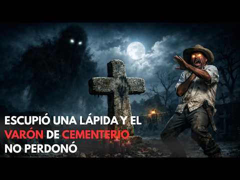 Escupió una Lápida Vieja… y el Cementerio No lo Perdonó | Historia de Terror