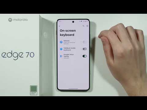 Motorola Edge 70: How to Find Emoji Settings