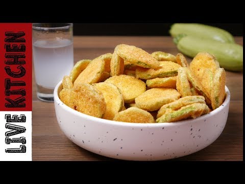 , title : 'Τα πιο νόστιμα&Τραγανά κολοκυθάκια (Επαγγελματική Συνταγή)-How to make crispy fried Zucchini'