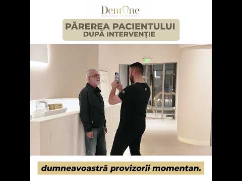 Părerea pacinetului după procedura de dantura fixa pe 12 implanturi