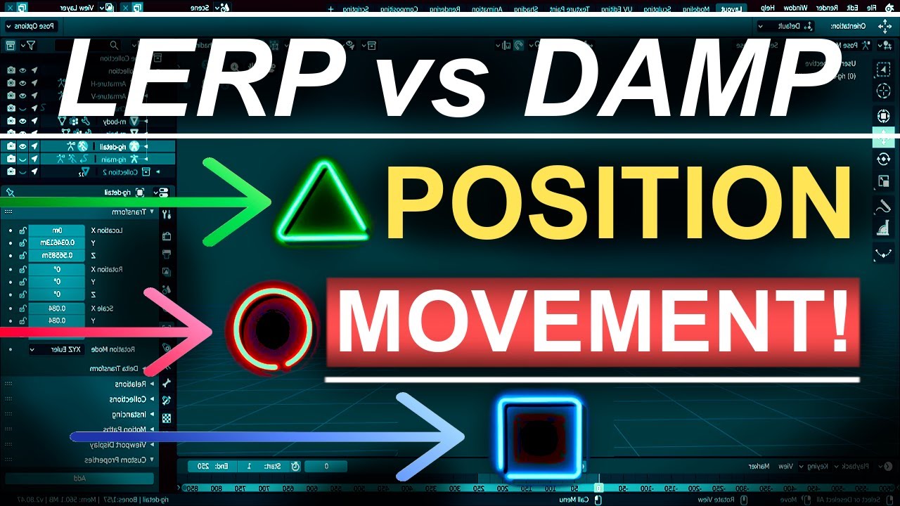 Unity 3D USING Lerp vs MoveTowards vs SmoothDamp (In 2 Minutes)
