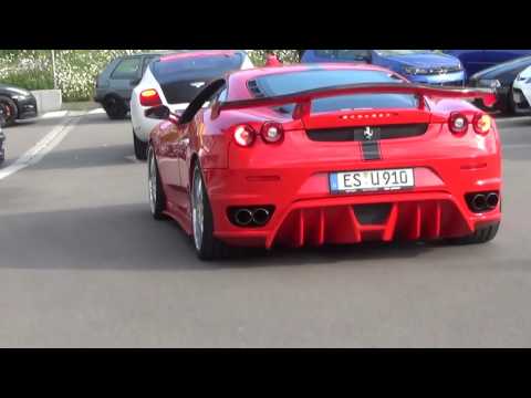 Ferrari & Bentley verlassen Tuning Treffen