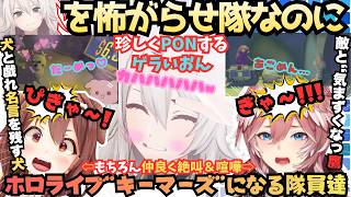 【獅白ぼたんを怖がらせ隊番外編】圧倒的ネタバレ！”人の”粗探す前に宝を探せ"とぼたんを叱るもびびりまくるころねに喧嘩を売るこちらもびびりな鷹に結局ゲラる獅子王まとめ【戌神ころね／獅白ぼたん／鷹嶺ルイ】