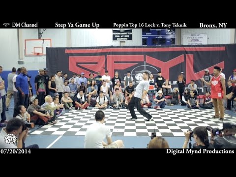 DM] Poppin Top 16 John Lock v  Tony Teknik (Step Ya Game Up 2014)