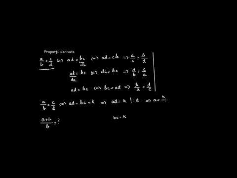 Proporţii. | Lectii-Virtuale.ro