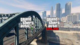 Rockstar Games Grand Theft Auto V and GTA Online Out Now on PlayStation 5 and Xbox Series X|S anuncio