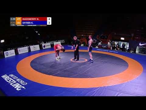 Zagreb Open 2023. FS 97 KG Qual. M. Magomedov(AZE) 🇦🇿- K. Snyder(USA) 🇺🇸