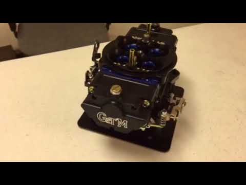 GET'M Garage All Billet Custom Twin Blade Carburetor
