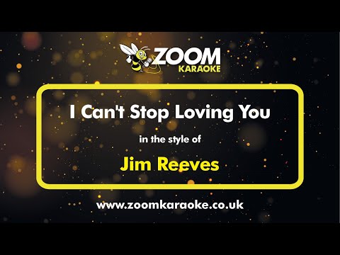 Jim Reeves - I Can't Stop Loving You - Karaoke Version from Zoom Karaoke