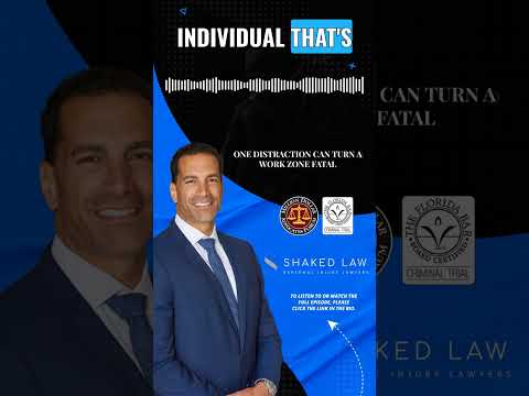 One Distraction Can Turn a Work Zone Fatal