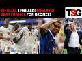 England Beat France 6 4 In Historic World Cup Thriller Saka Hat Trick Mbappe Breaks World Record