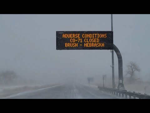 Winter storm brings blizzard to Colorado