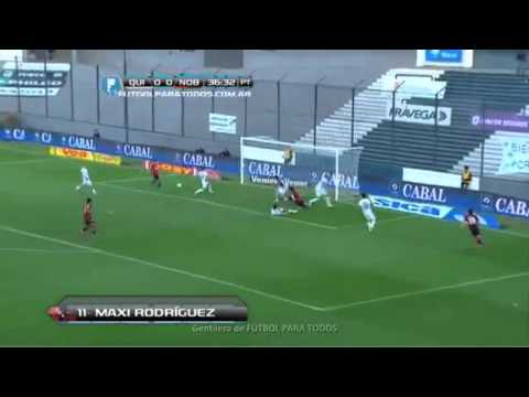 Gol de Maxi Rodriguez  Quilmes 0-1 Newell's